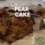 Cake on a plate