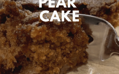 Moist and Easy Pear Cake Recipe – Perfect for Fall Desserts