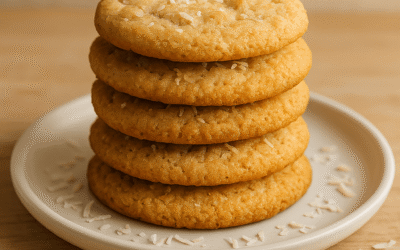 Zesty Coconut Cookies with Fresh Lemon – Easy and Delicious Recipe