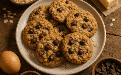 Old-Fashioned Oatmeal Chocolate Chip Cookies – A Comforting Classic
