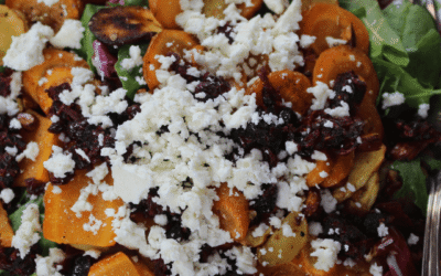 Carrot & Parsnip Salad with a Tangy Vinaigrette
